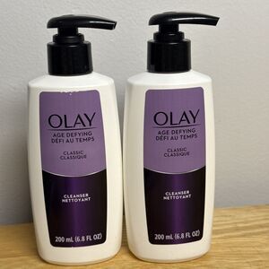 Olay Face Wash Age Defying Classic Facial Cleanser 6.8 Fl Oz Pack Of 2